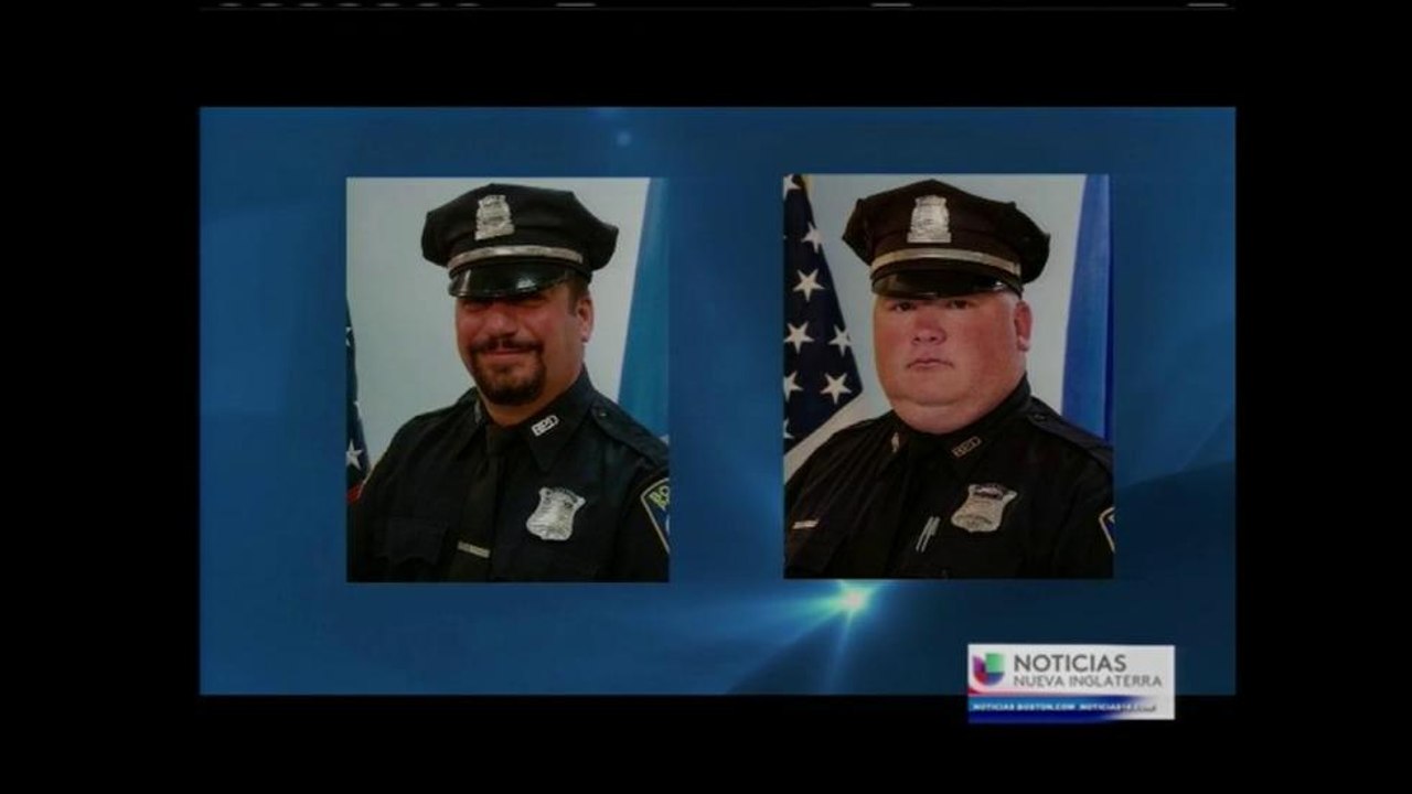 VIDEO: Dos policías heridos tras tiroteo