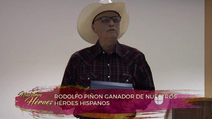 Rodolfo Piñón: Ganador de "Nuestros Heroes"