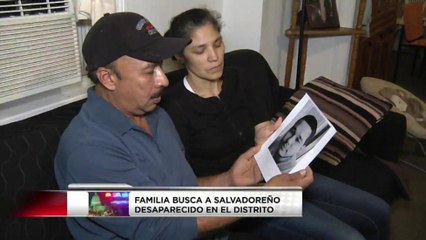 Un Salvadoreño de 26 años, padre de familia con planes de casarse, está desaparecido desde hace una