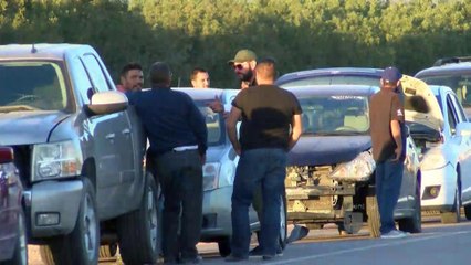 Multan y quitan carros a loteros en el puente internacional Tornillo