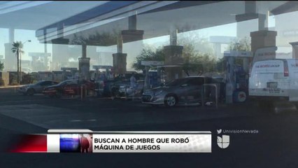 Buscan a hombre que robó maquina de juegos