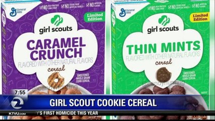 GIRL SCOUT COOKIE CEREAL ON ITS WAY