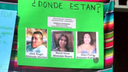 Mexicanos en El Paso exigen justicia por violencia y secuestro
