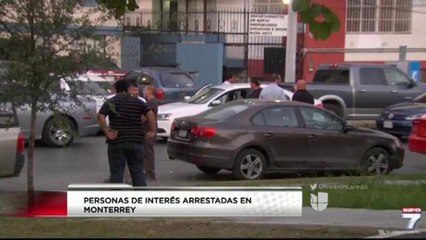 Arrestan a dos sujetos considerados "personas de interés" por la policía de Laredo.