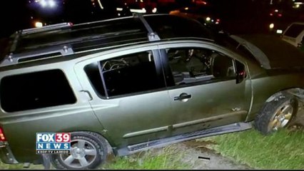 Two men arrested after leading police on a chase.