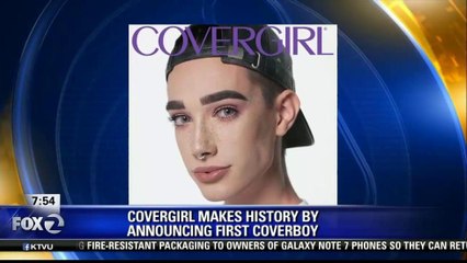 COVERGIRL MAG GETS FIRST COVERBOY