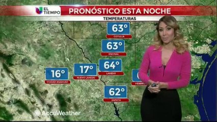 El estado del tiempo para este viernes en Laredo.
