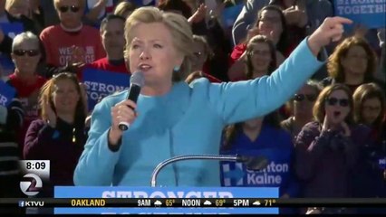 TRUMP AND CLINTON ZERO IN ON SWING STATE FLORIDA