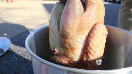 VIDEO: Medidas de seguridad a la hora de cocinar el pavo