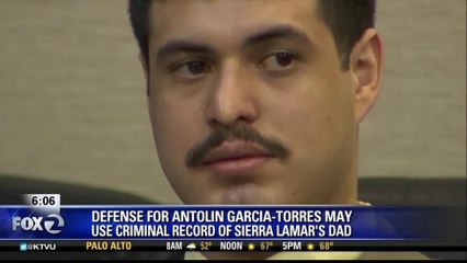 LAWYERS MAY USE CRIMINAL RECORD OF SIERRA LAMAR'S DAD IN TRIAL