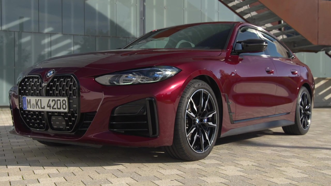 Das neue BMW 4er Gran Coupé - Ausdrucksstarke Front, elegante Silhouette, kraftvolles Heck