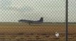 Avión aterriza de emergencia en aeropuerto internacional de Laredo.