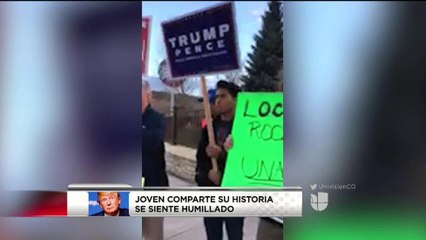 Joven hispano se siente humillado por partido republicano