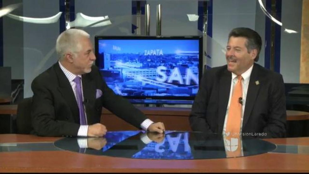 Alcalde de Laredo habla sobre Donald Trump y las elecciones locales.