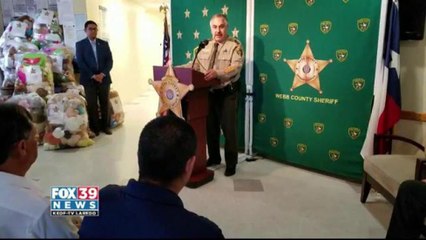 Sheriff's Department "Share-A-Bear" Donations