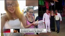 Fallece joven en accidente mientras regresaba de México