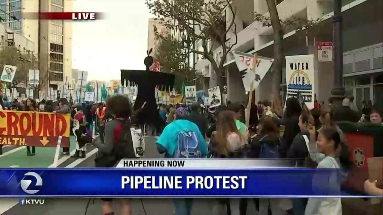 NATIONWIDE PROTESTS OPPOSE NORTH DAKOTA OIL PIPELINE