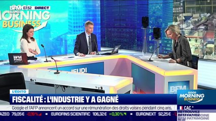 Virginie Calmels : Fiscalité, l'industrie y a gagné - 18/11