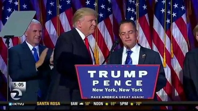 PRESIDENT ELECT TRUMP FILLS CABINET POSITIONS