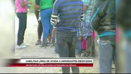 Habilitan línea de ayuda para ayudar a inmigrantes mexicanos.