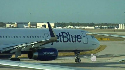 VIDEO: Jetblue inaugura su primer vuelo comercial a Cuba
