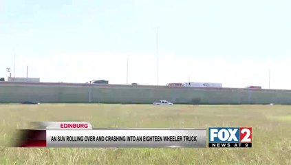 Exploding Tire Causes Hwy 281 Accident