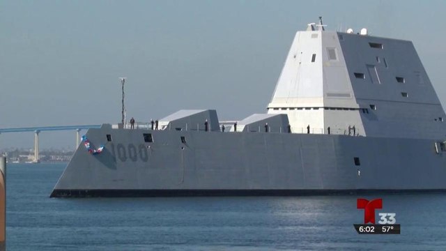 Permanecerá en San Diego el buque destructor de misiles más sofisticado en el mundo