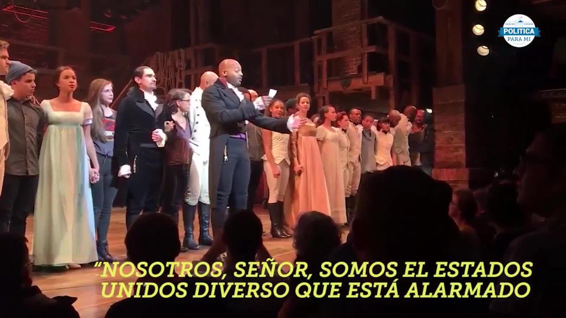 ⁣Trump y Hamilton