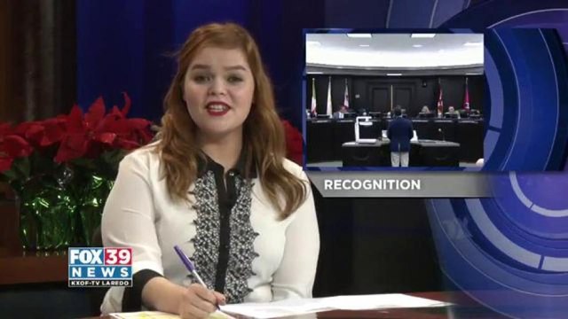 City of Laredo recognized mayor tempore Juan Narvaez