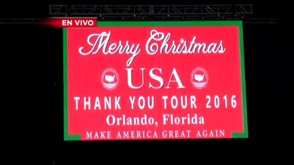 Donald Trump visita Florida para dar gracias