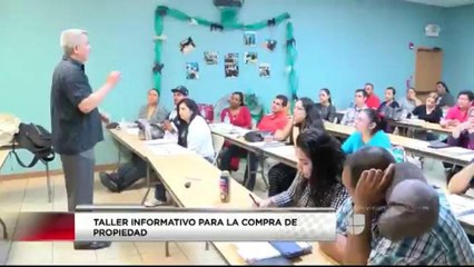Ofrecerán taller informativo para la compra de propiedades