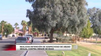 Detienen a sospechoso de cometer actos sexuales con una menor de edad
