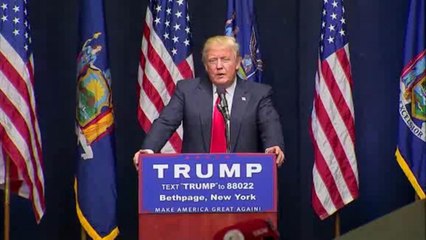 Trump: Vamos a construir un muro y México lo va a pagar