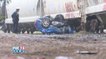 A 65 year old woman loses her life after driving into a train