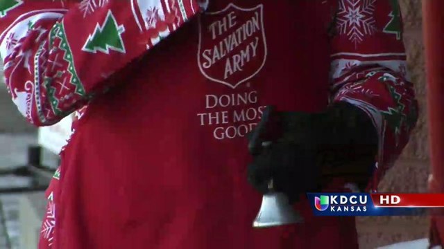 Salvation Army de Wichita ocupa donaciones de dinero para meta anual