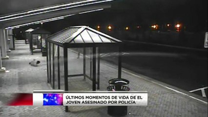 Los últimos instantes de vida de un joven hispano