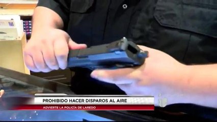 Policía advierte: Cero disparos al aire durante fiestas de fin de año