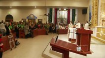 Feligreses de San Diego celebran el día de la Virgen