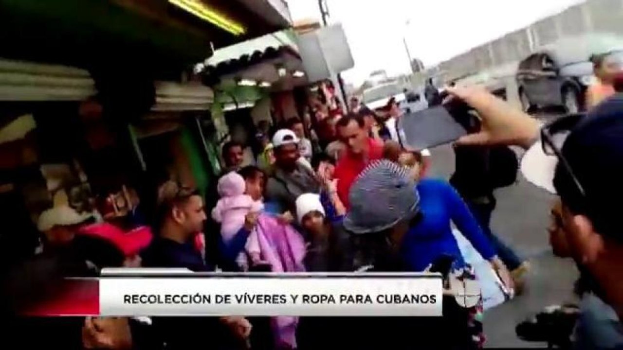 Apoyan a refugiados cubanos que han quedado varados en Nuevo Laredo