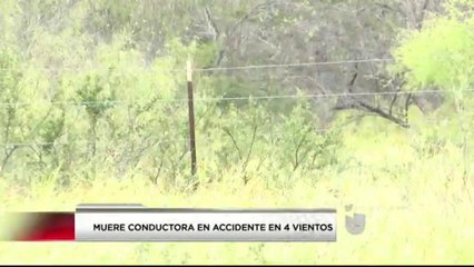 Mujer pierde la vida en accidente vial