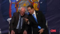 Cuomo y Sanders y plan de matrículas gratis en NY