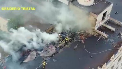 30 Firefighters Battle Blaze in Brownsville