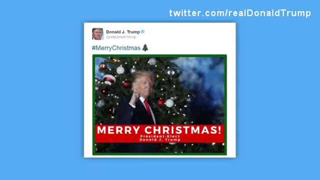 El tuit de Trump de Navidad