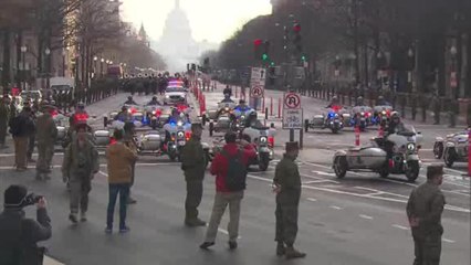 Preparativos en Washington para la inauguración presidencial