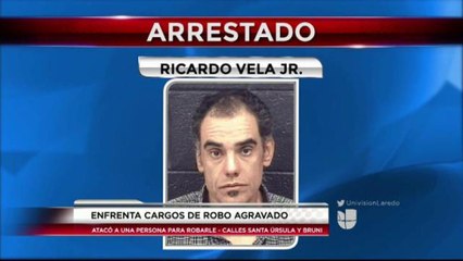 Indigente enfrenta cargos de robo agravado