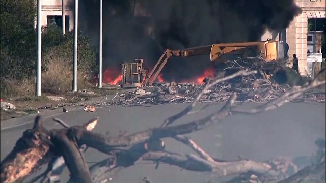 Забастовка на юге Испании