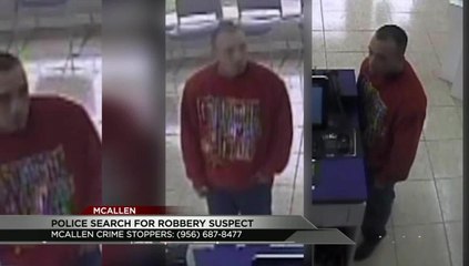 Surveillance Cameras Catch Robbery Suspect