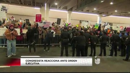 Crece indignación ante órden ejecutiva del presidente Trump