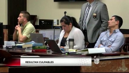 Dos individuos son hallados culpables de asesinato