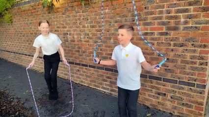 Crawley girl super skipping challenge